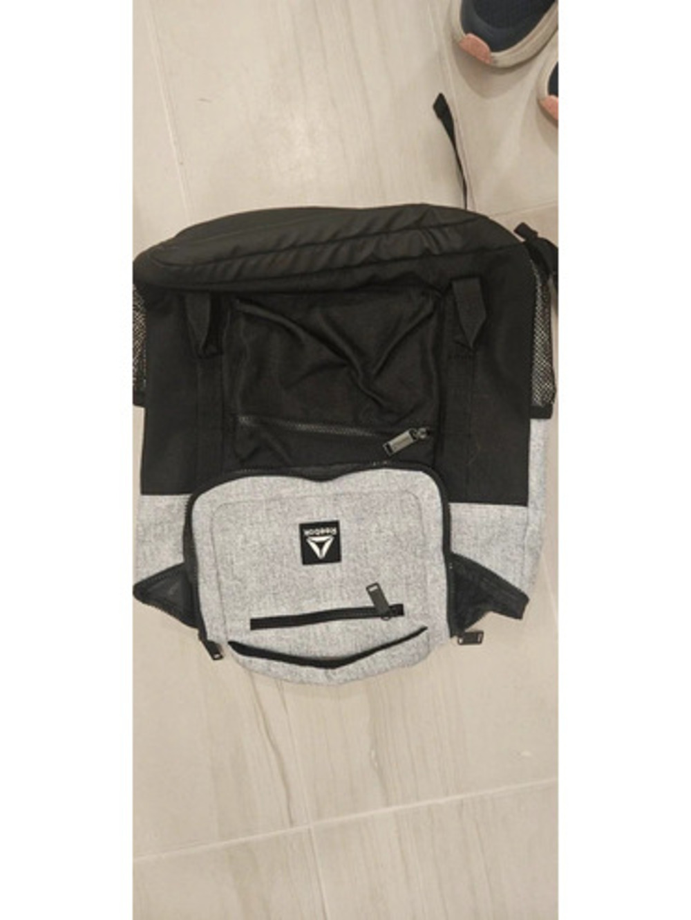 Brand new reebok backpack grey and white